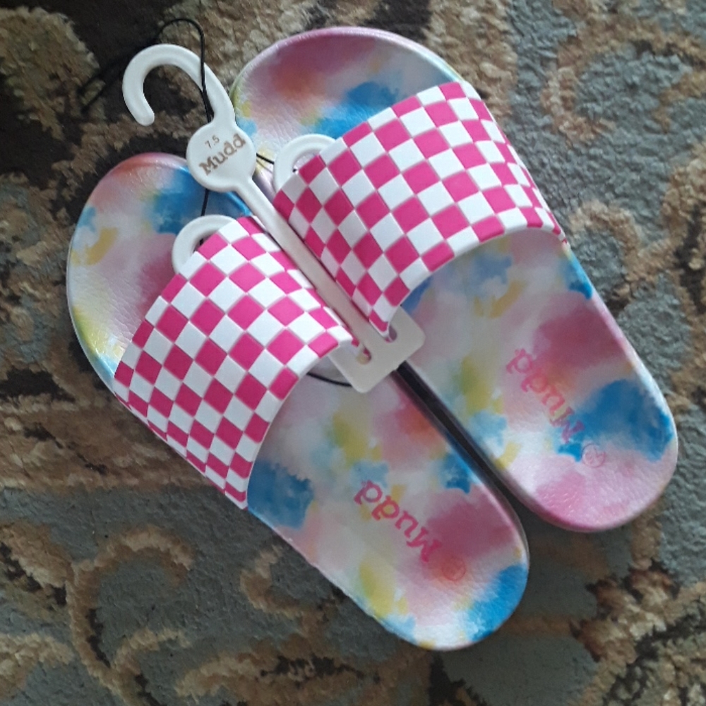 4x*Host Pick*Mudd adorable slide sandals - Picture 2 of 16